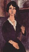 Portrat der Paulette Jourdain Amedeo Modigliani